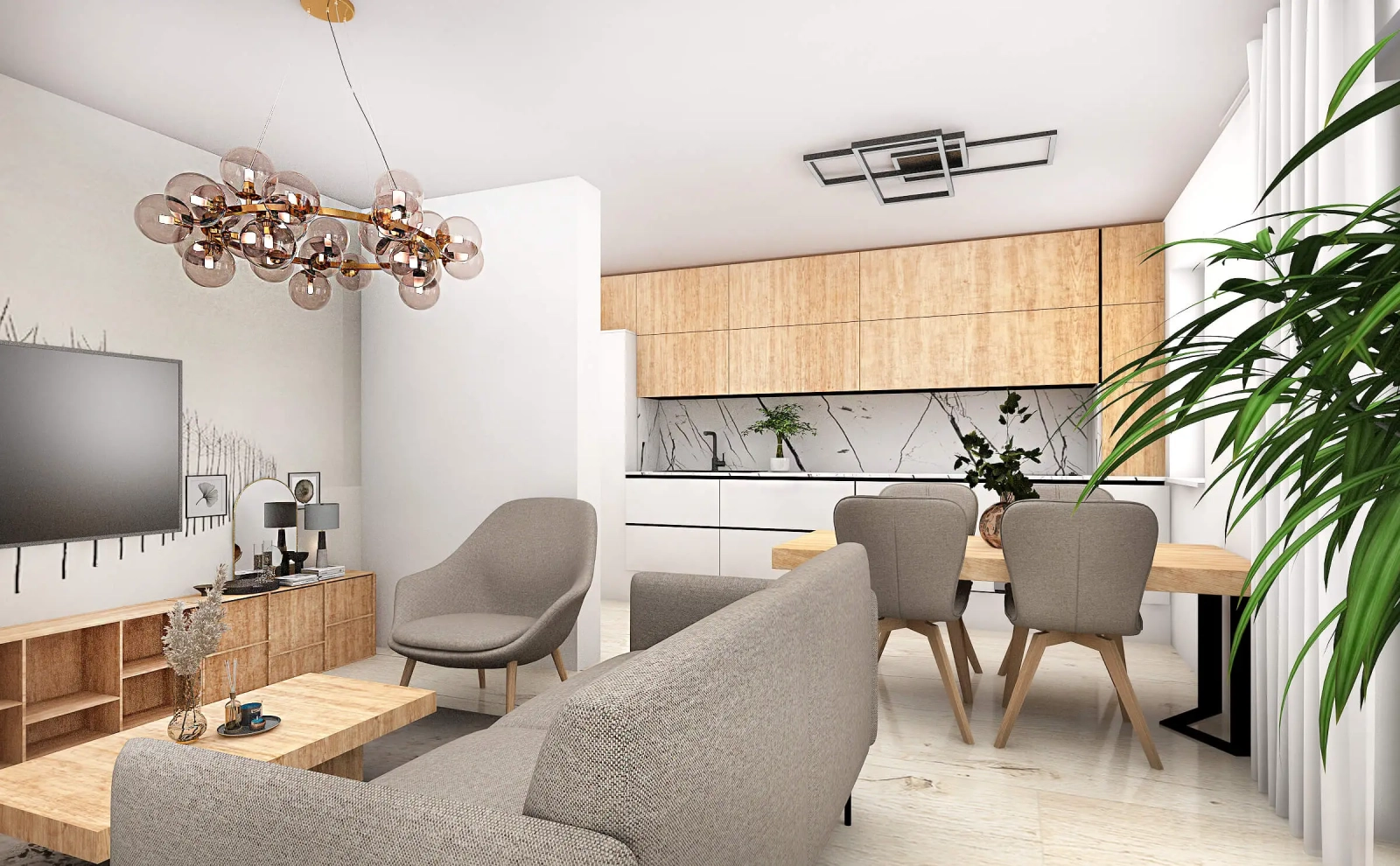 Penthouse Apartament 3 camere tip P1 Ap 73 Bloc 5