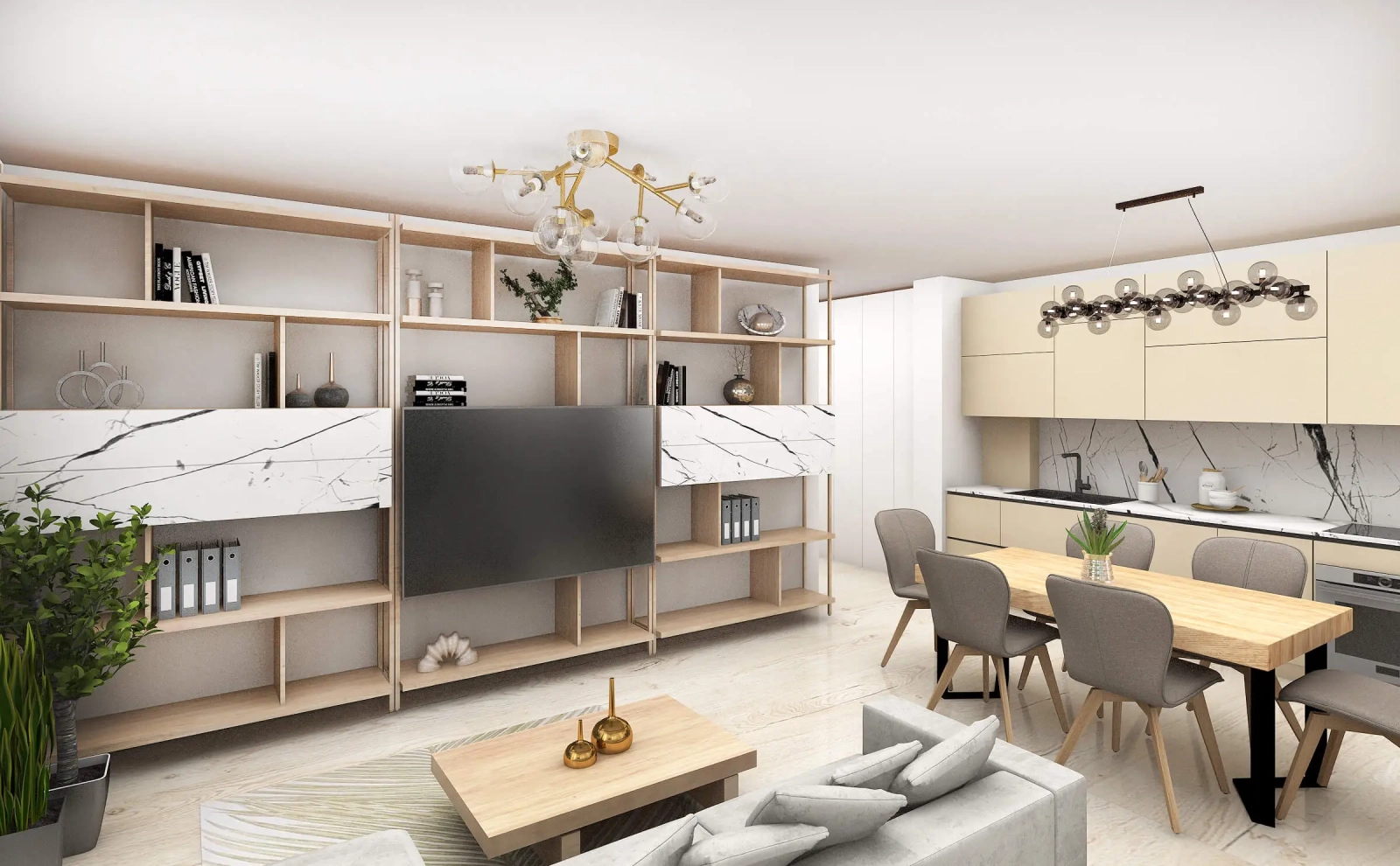 Penthouse Apartament 3 camere tip P3 Ap 76 Bloc 5