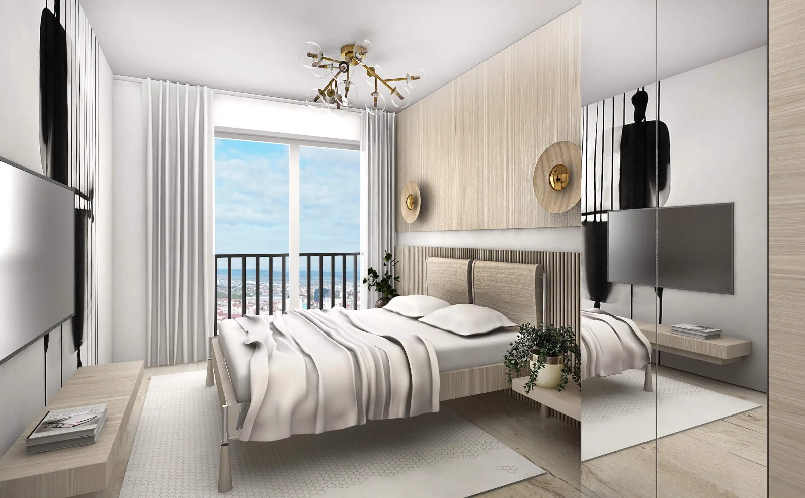 Penthouse Apartament 3 camere tip P3 Ap 76 Bloc 5