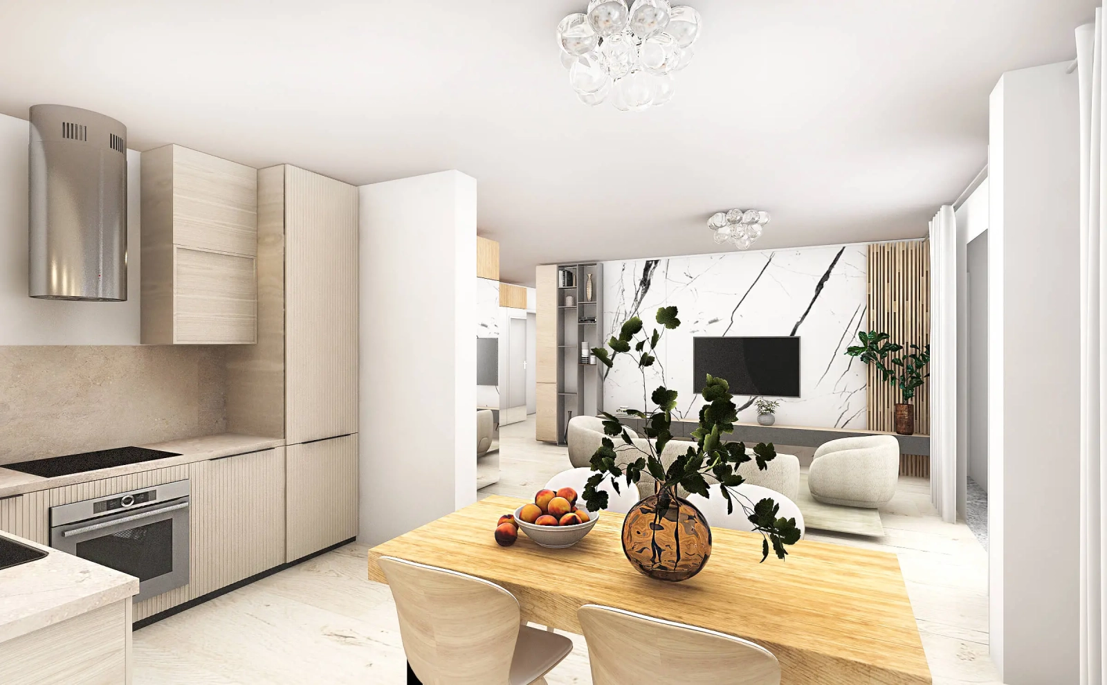 Penthouse Apartament 4 camere tip P4 Ap 75 Bloc 5