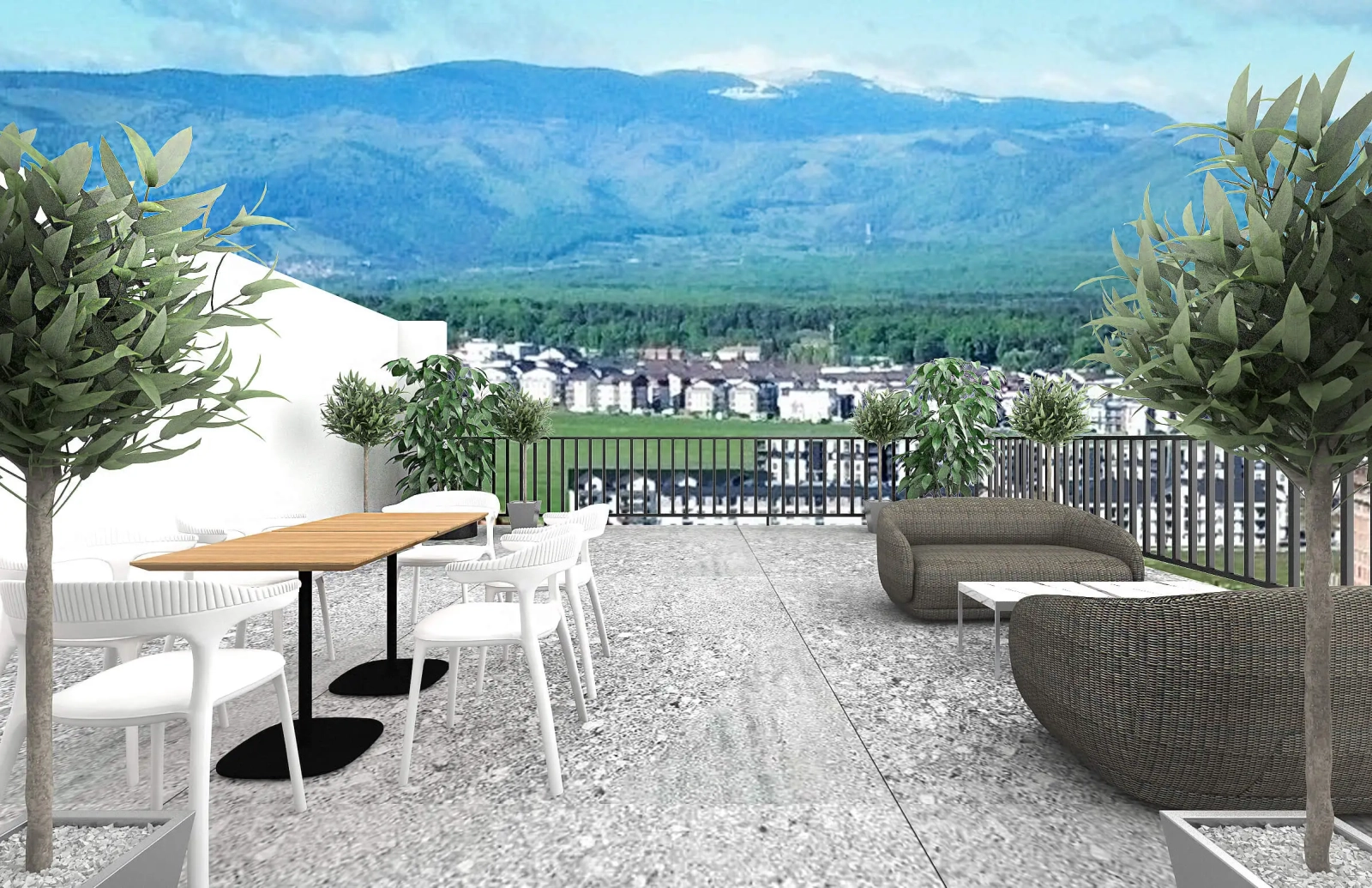 Penthouse Apartament 3 camere tip P3 Ap 76 Bloc 5