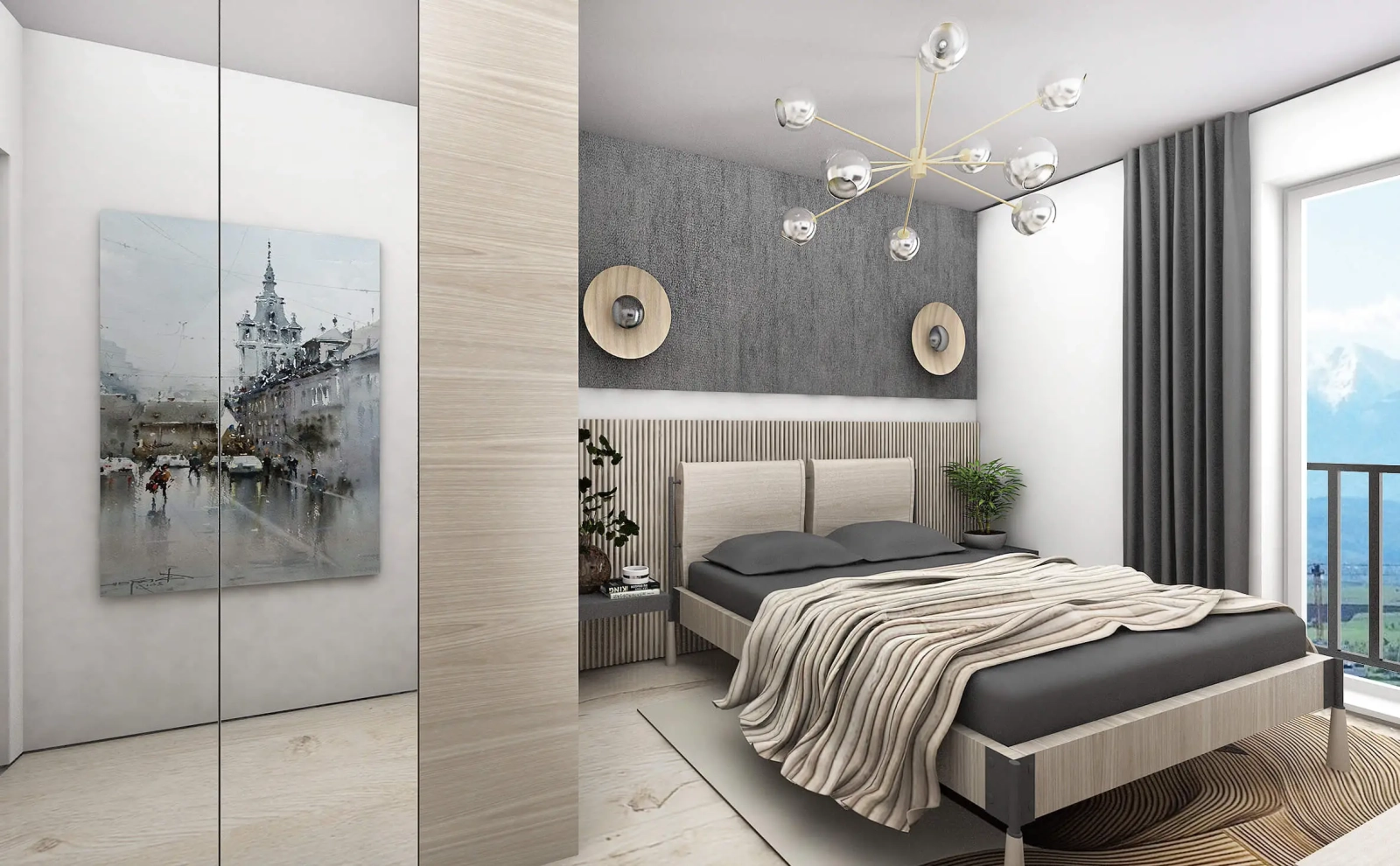 Apartament Penthouse cu 3 camere Tip P2