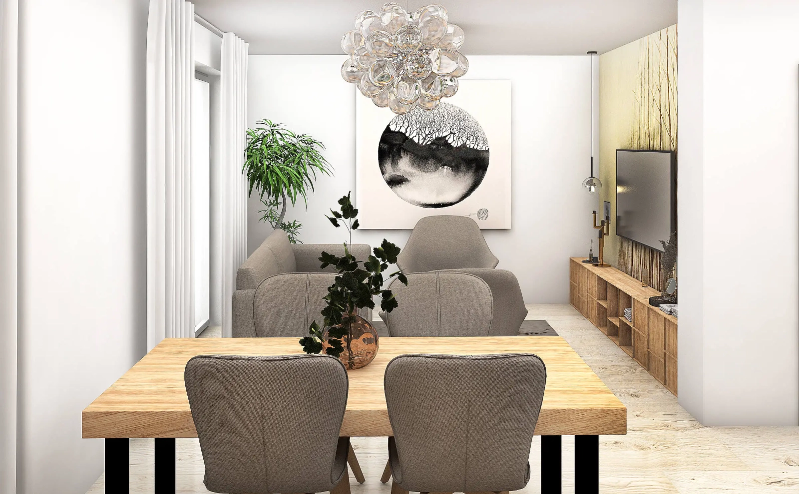 Apartament cu 2 camere tip E1