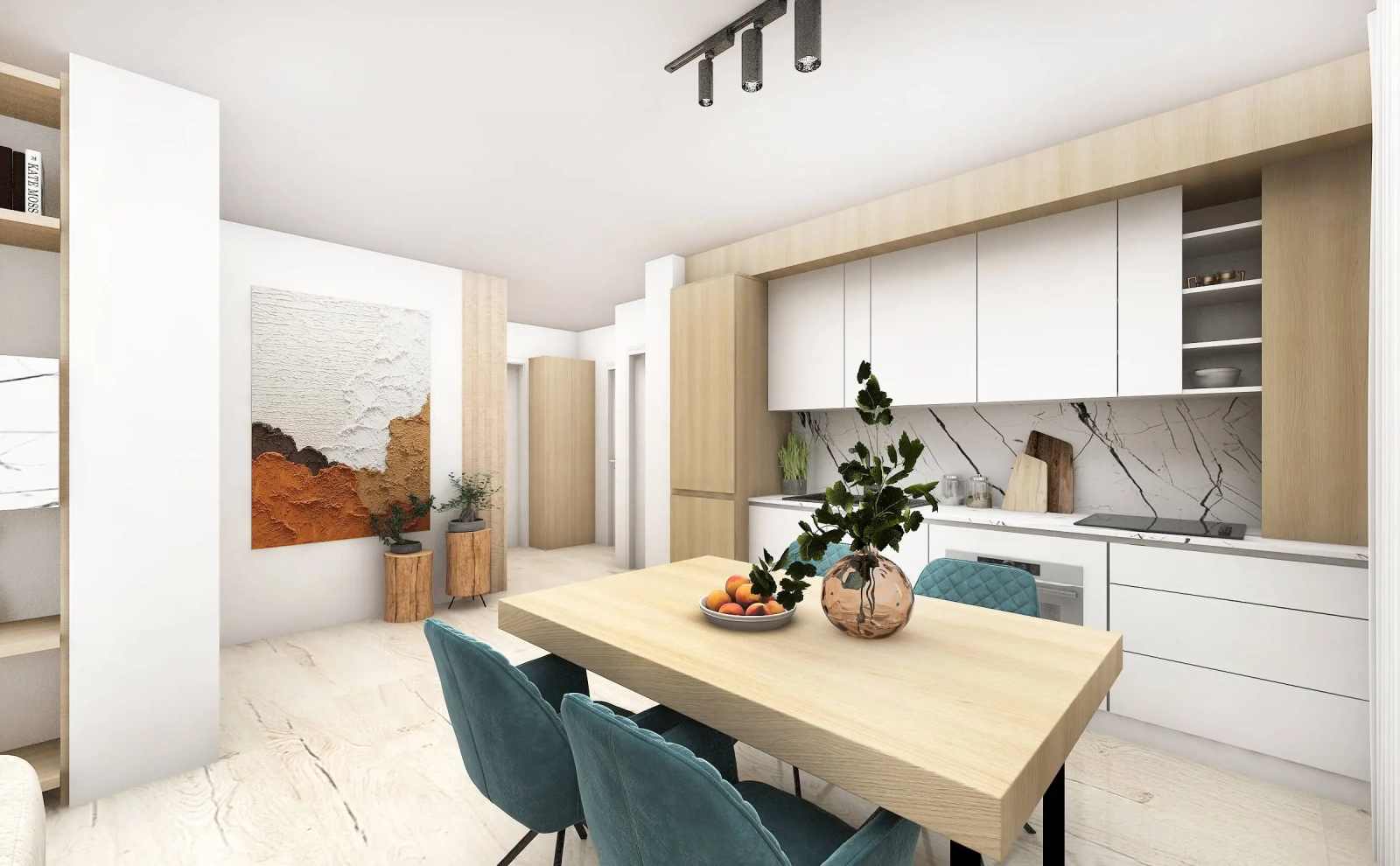 Apartament cu 3 camere tip D2