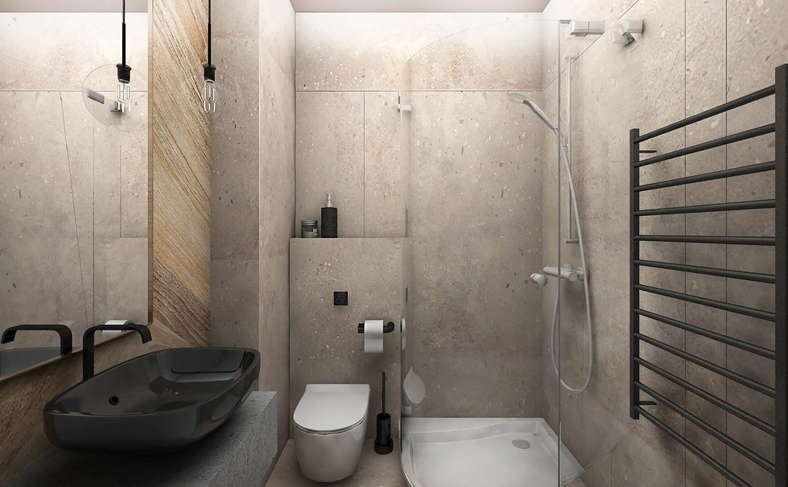 Apartament cu 3 camere tip D1